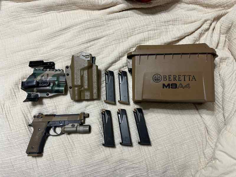 Beretta M9A4 with X300 For Sale or Trade plus Cash