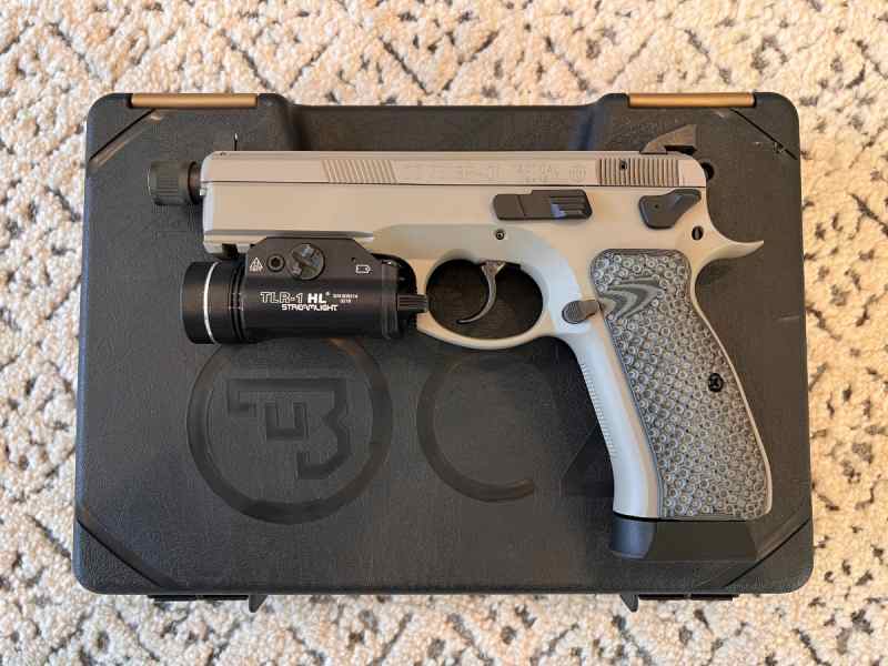 CZ 75 SP-01 Tactical Urban Grey CZ75 SP01 TLR-1 HL